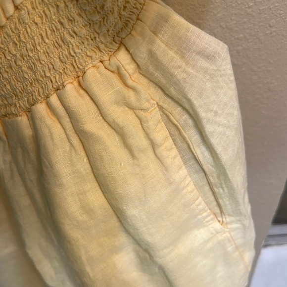 Bella Dahl Soft Yellow romper - Picture 6 of 8